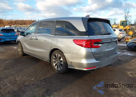 2022 Honda Odyssey Ex-L z USA, uszkodzony, nr VIN 5FNRL6H72NB045274